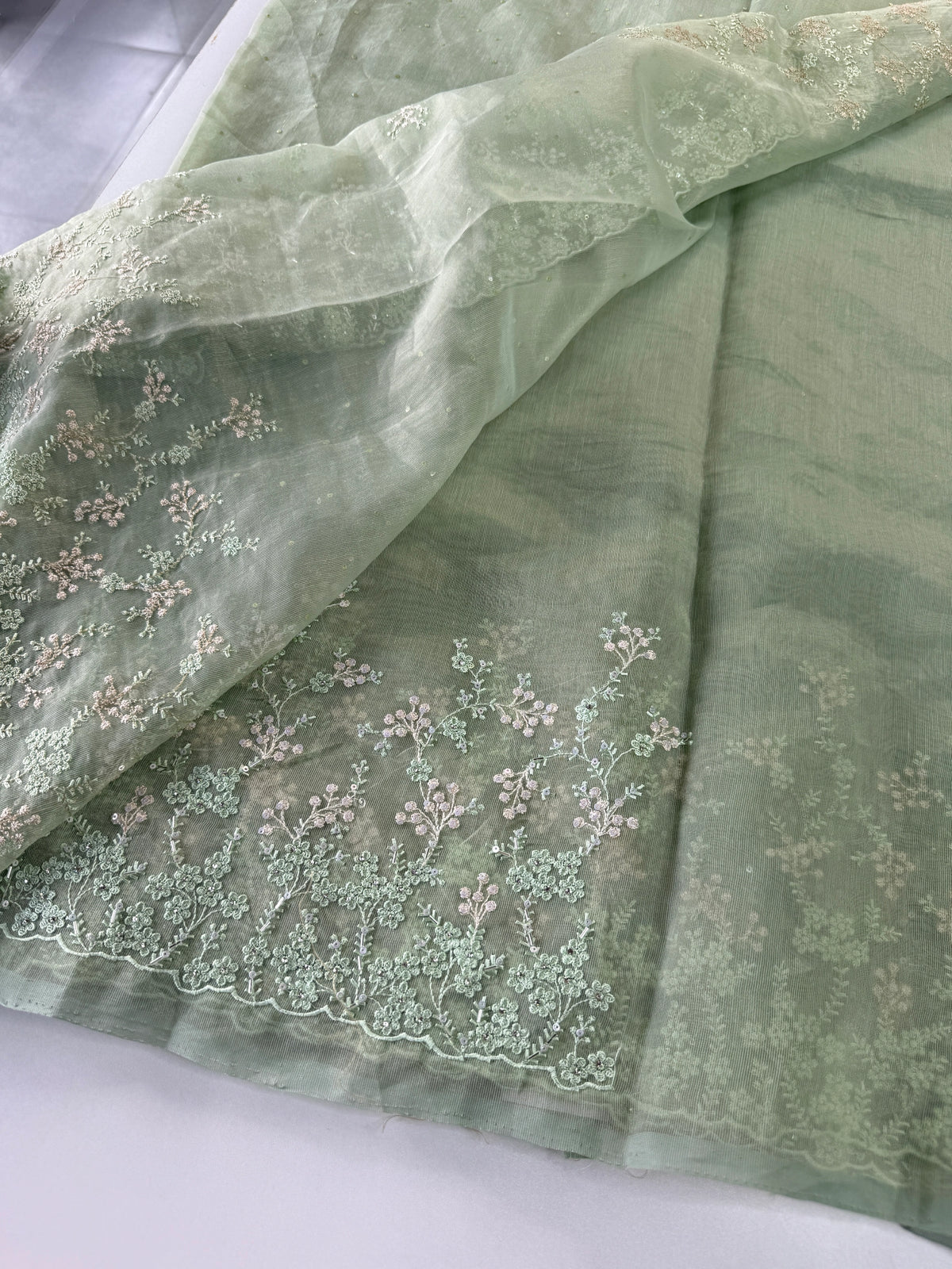 Tissue Chanderi saree/ HL456