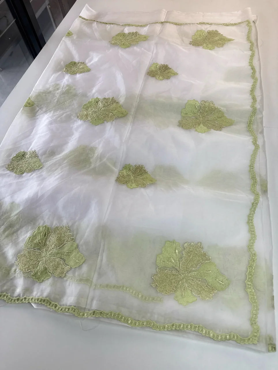 Soft organza saree/ CW865
