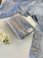Turkish Organza Unstitched Salwar set / 266H
