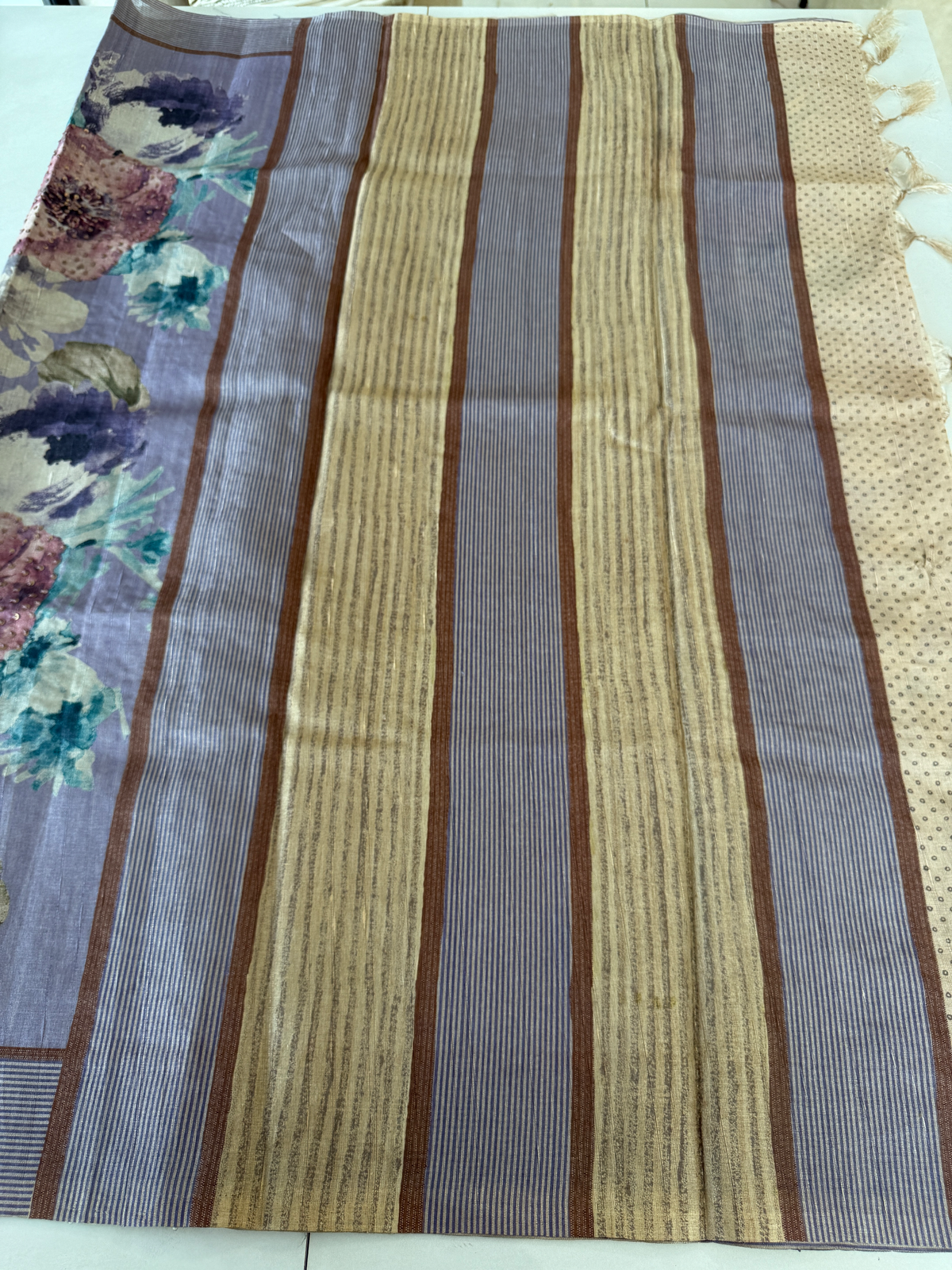 Soft semi Tussar saree/ 4965
