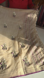 Chanderi cottonsaree/ VS804