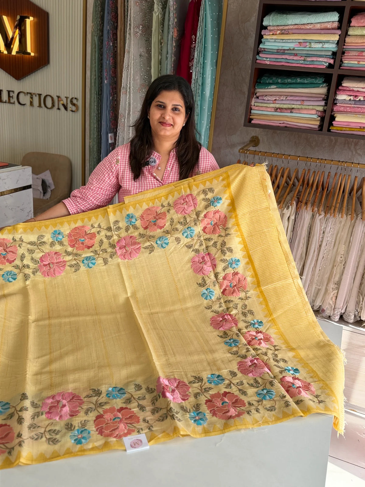 Semi Tussar saree/ ND46