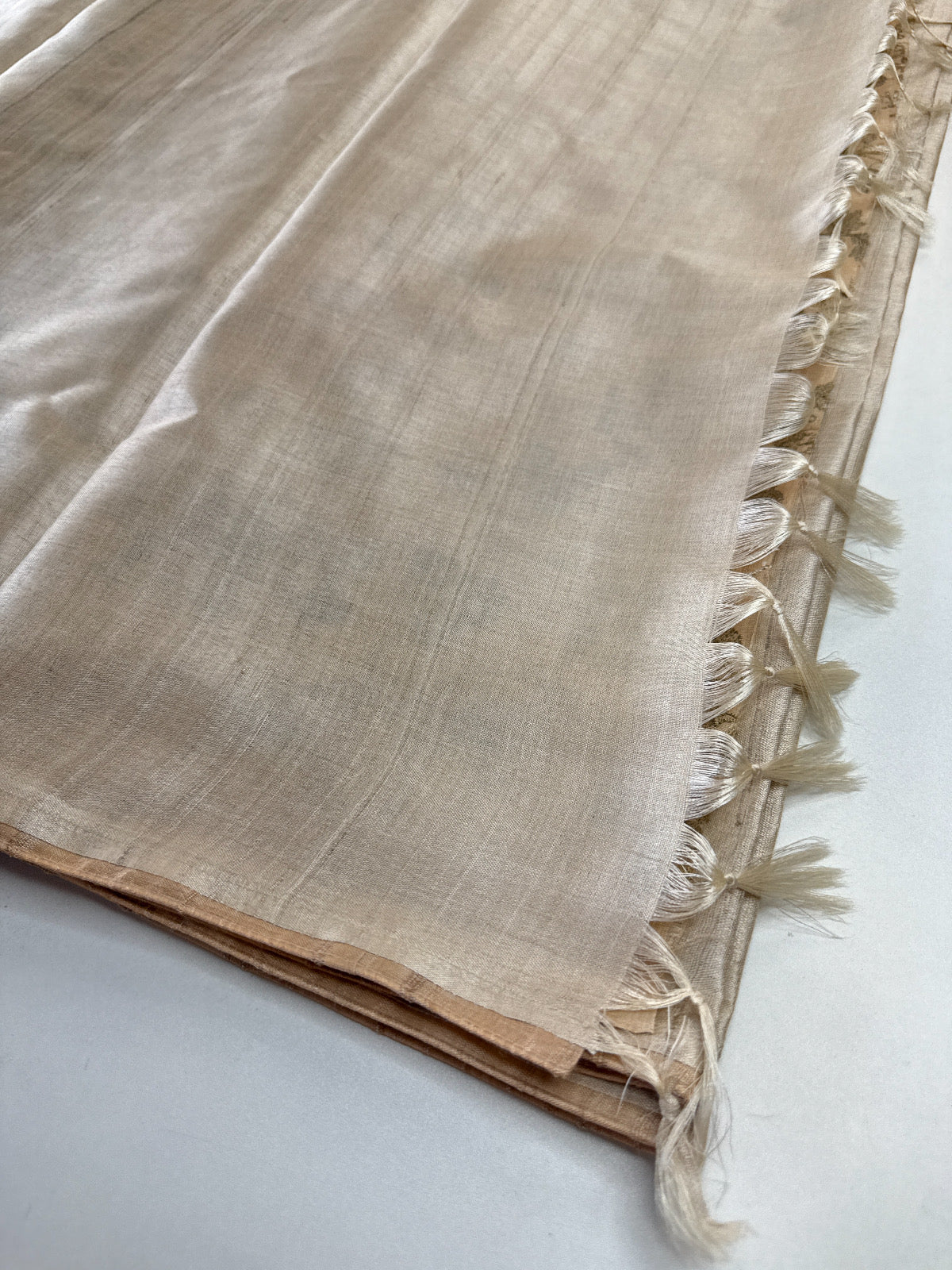 Pure Desi Tussar Silk Saree/D1651