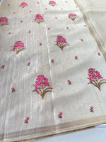 Soft semi Tussar Saree/ FG432