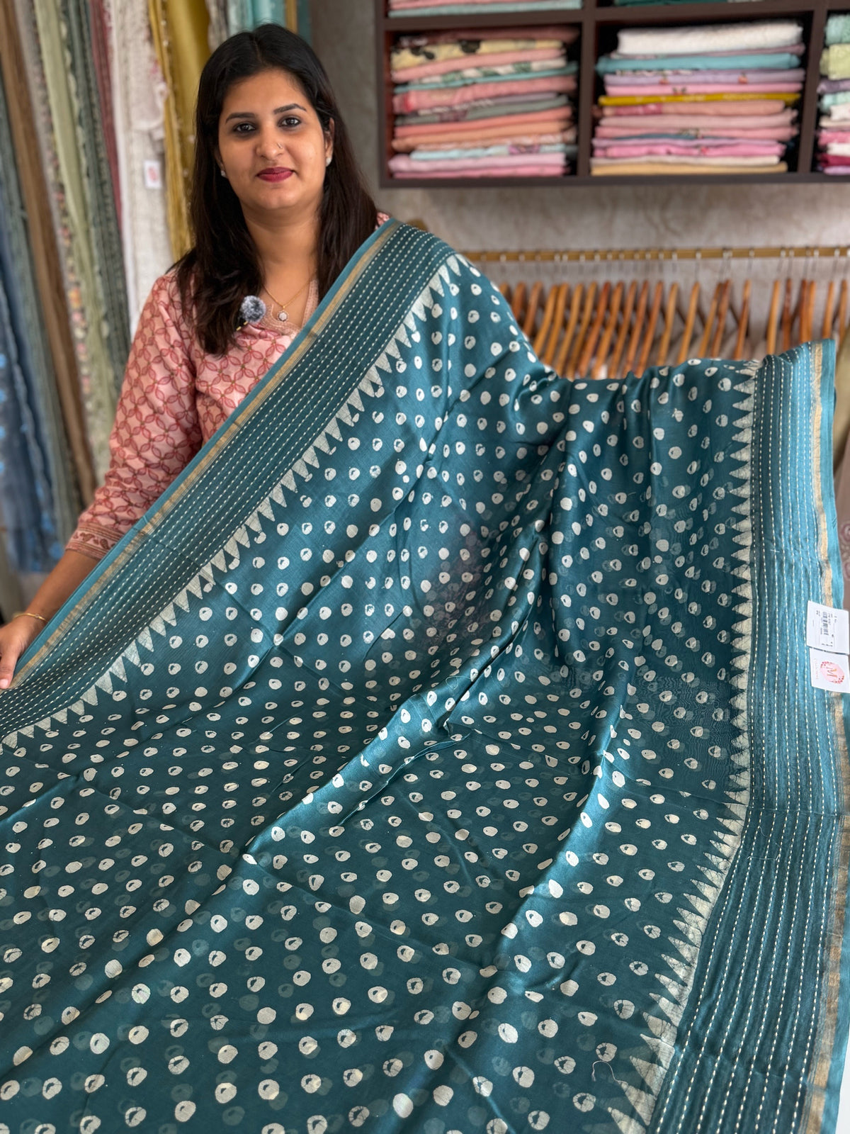 Pure Chanderi silk saree / CCP8