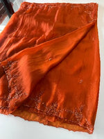 Satin Organza Saree/ AM108