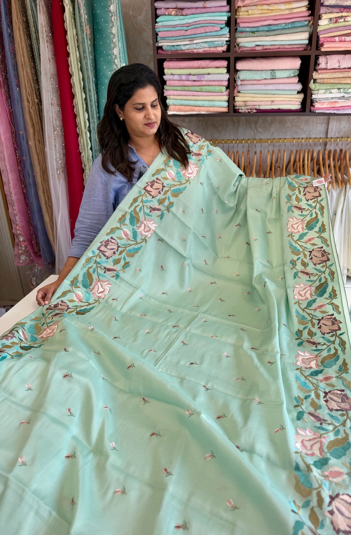 Dola silk saree/ 132EFS