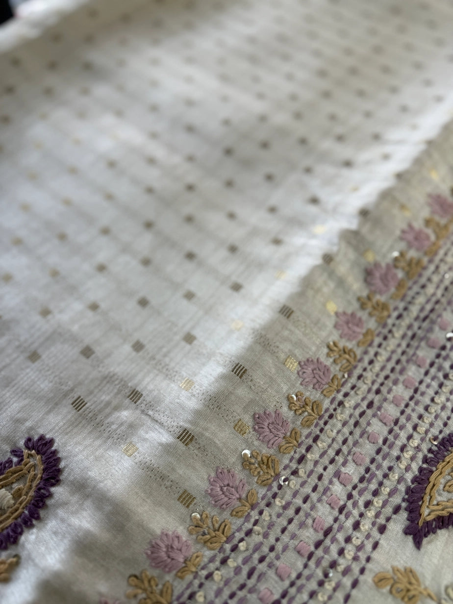 Soft semi Tussar saree/ 446H