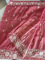 Crushed Organza Saree / MK01
