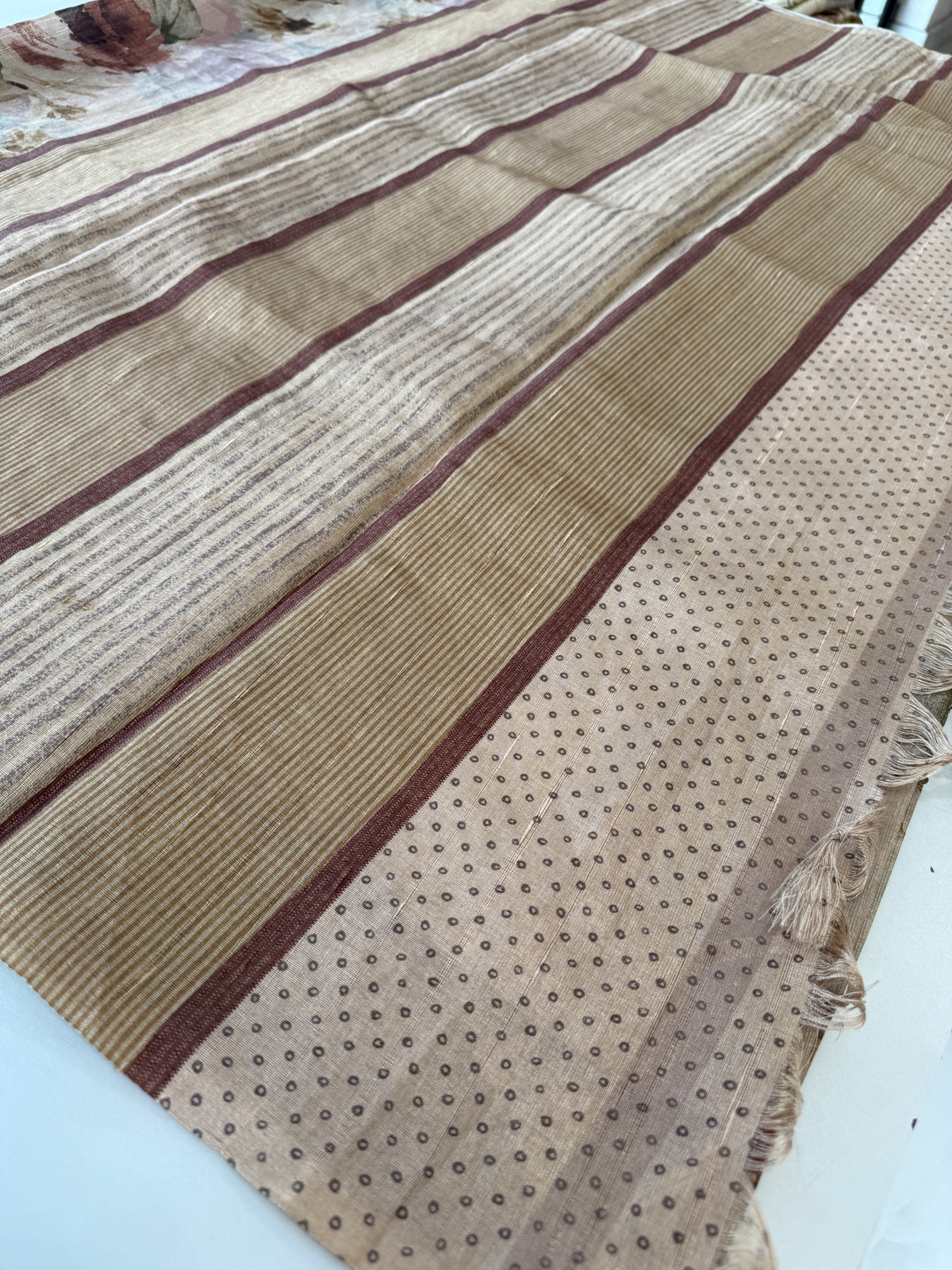 Soft semi Tussar saree/ 4965