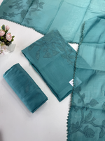 Soft Chanderi unstitched salwar set / NC57