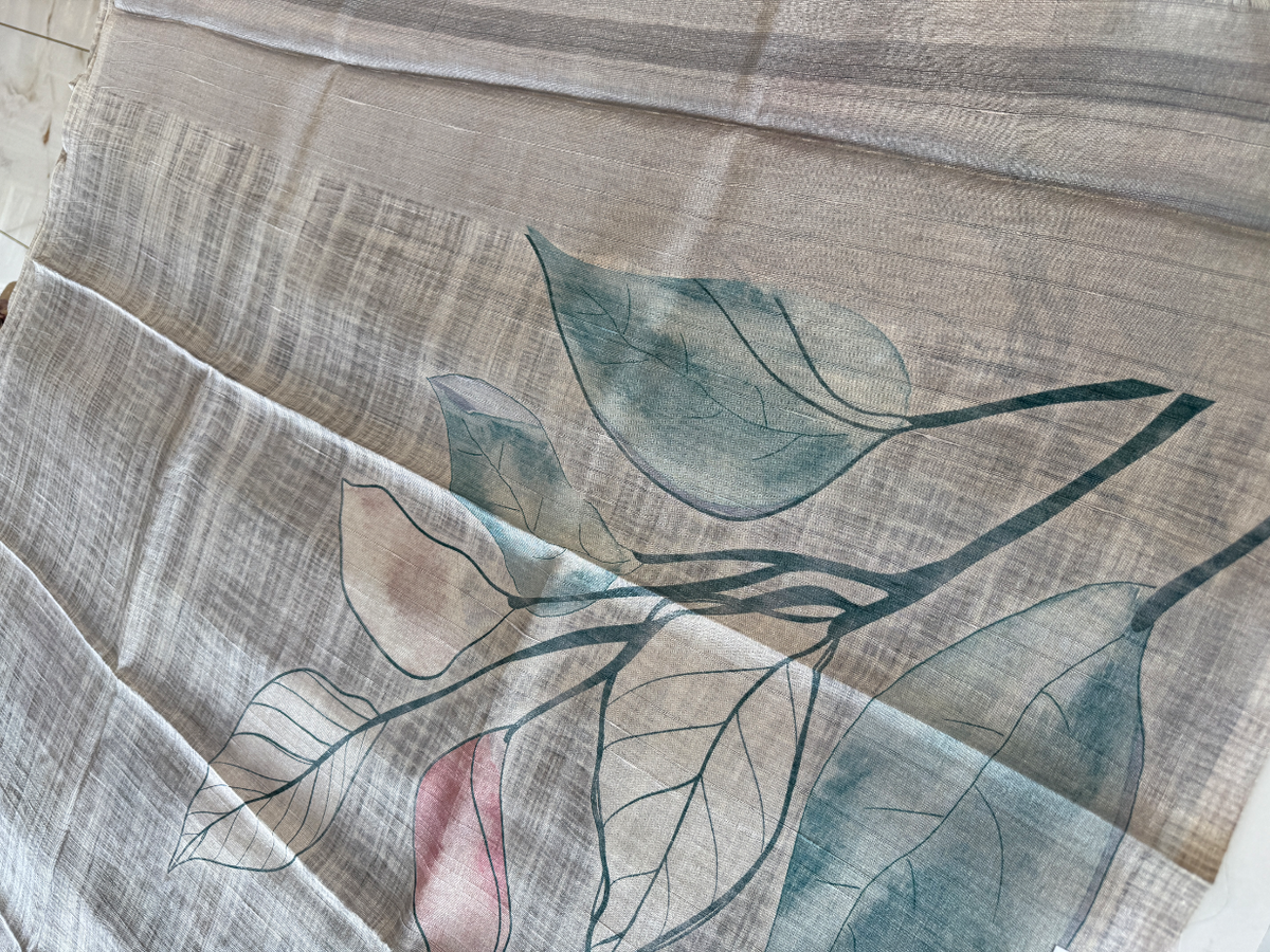 Soft semi silk blended/ 4734