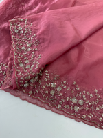 Soft Organza party wear saree/ HM115
