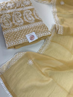Chiffon unstitched salwar set / NC242