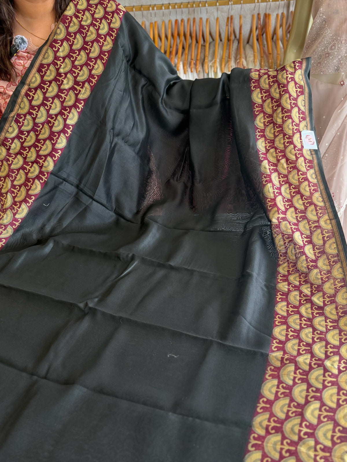 Pure Chanderi silk saree / CP1