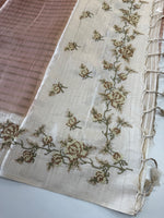 Soft semi Tussar Saree/ D490