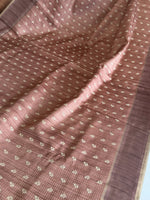Semi Tussar saree/ D363