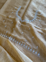 Crushed Crape Saree/ HW507