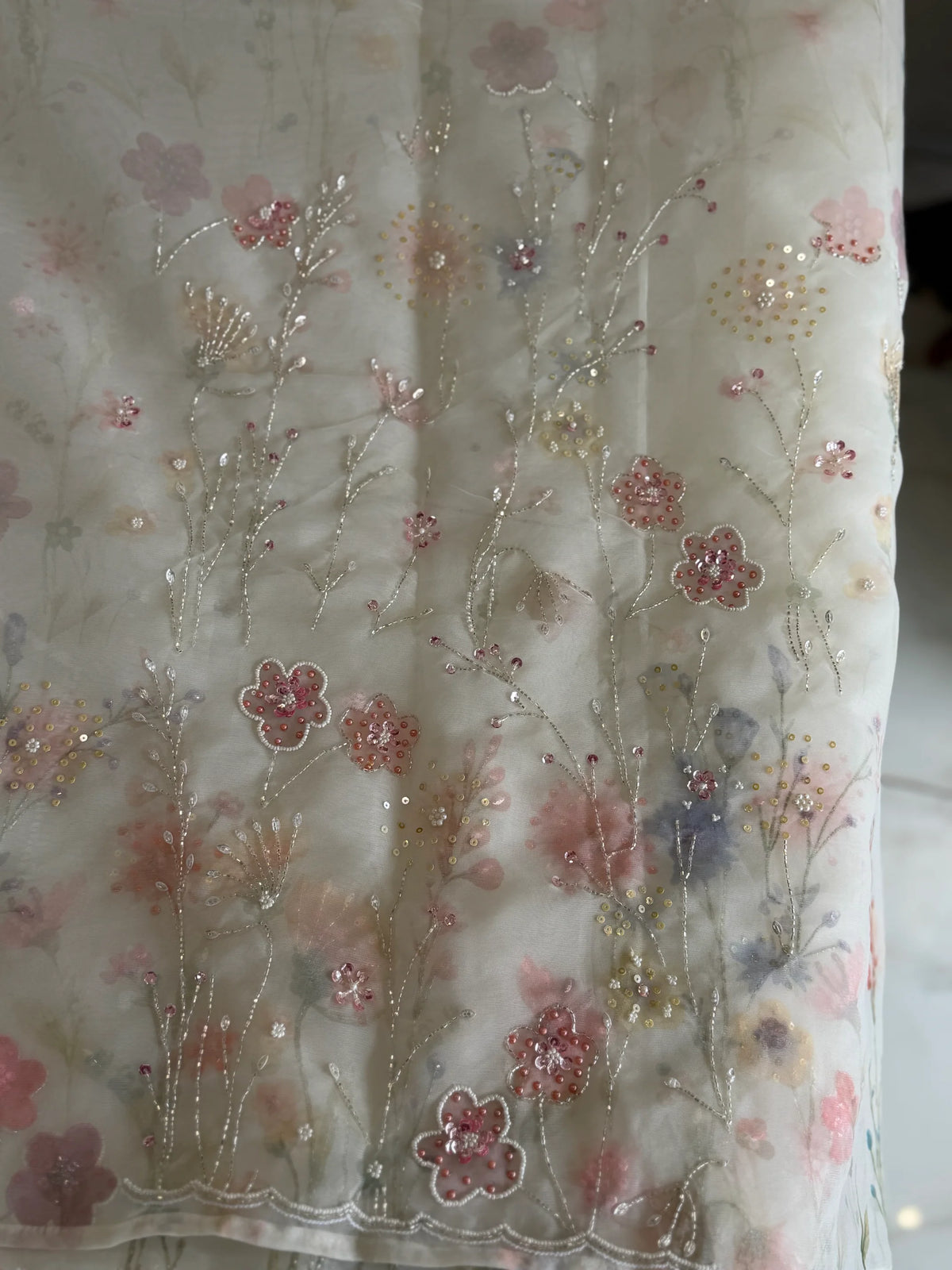 Organza Saree/ AM111