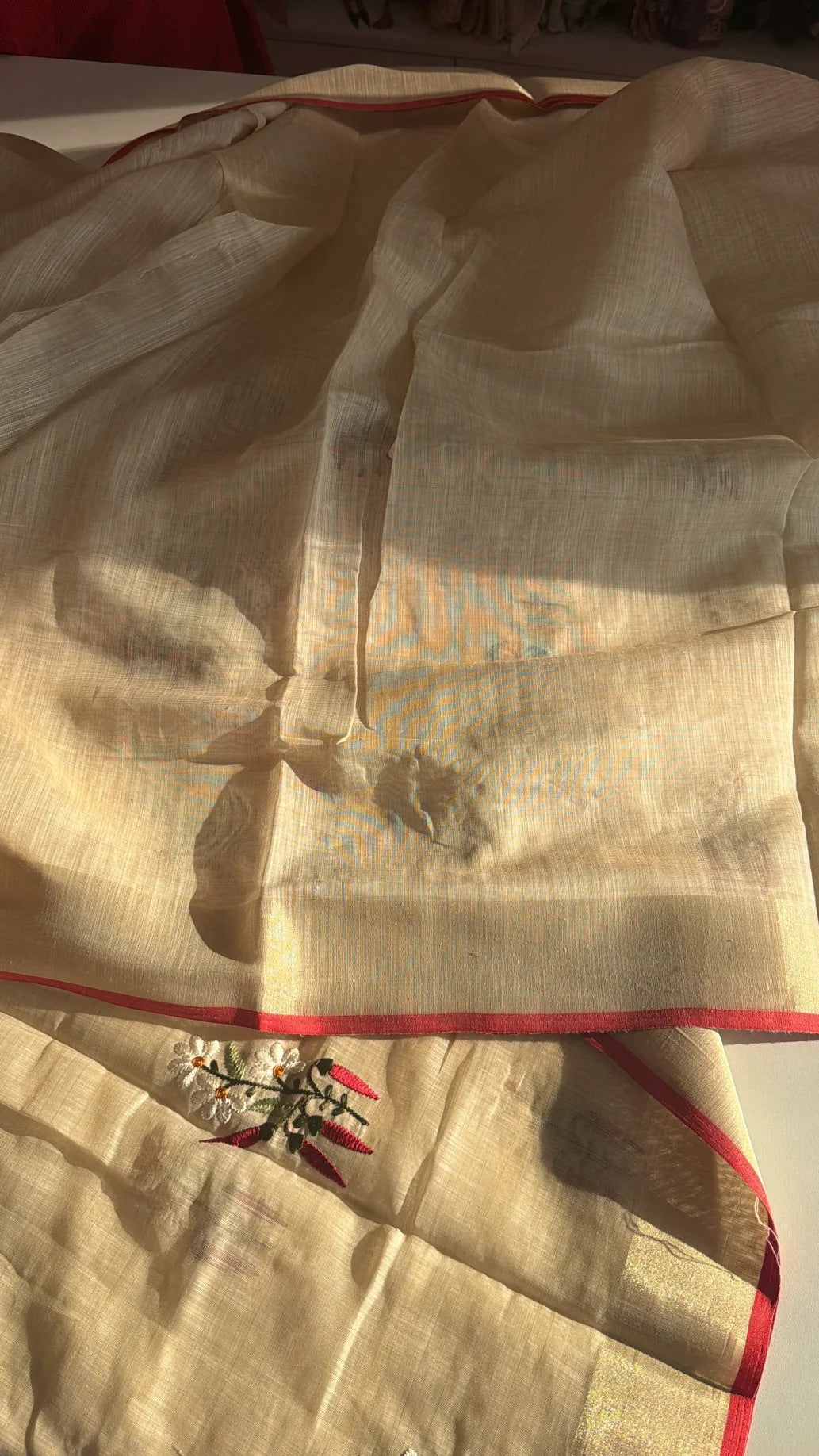 Chanderi cottonsaree/ VS804