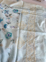 Semi Jute Saree/ 5191