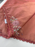 Crushed Tissue Saree/ SP007