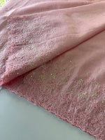 Crushed Crape Saree/ HW456