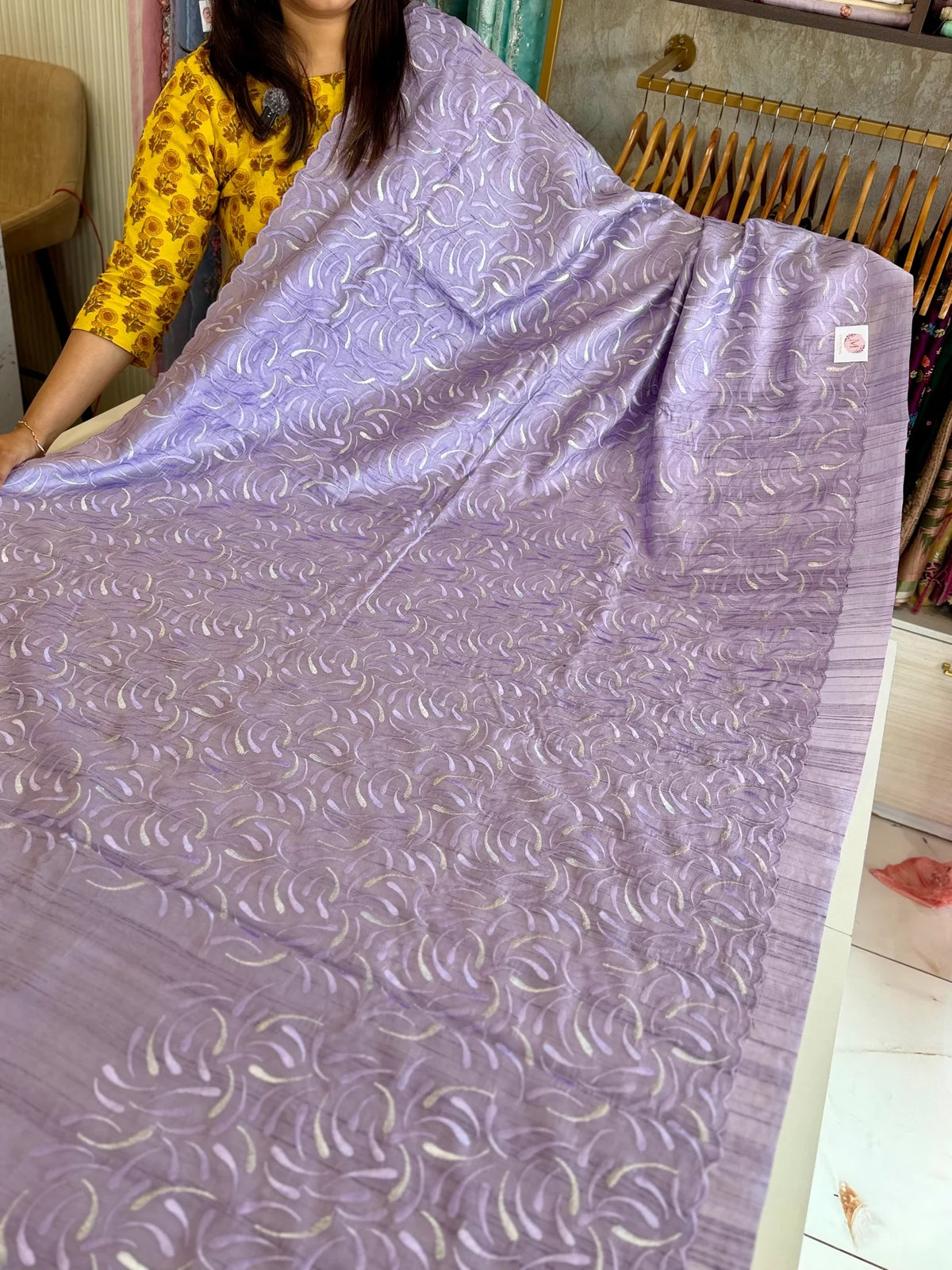 Semi silk saree/ 8036