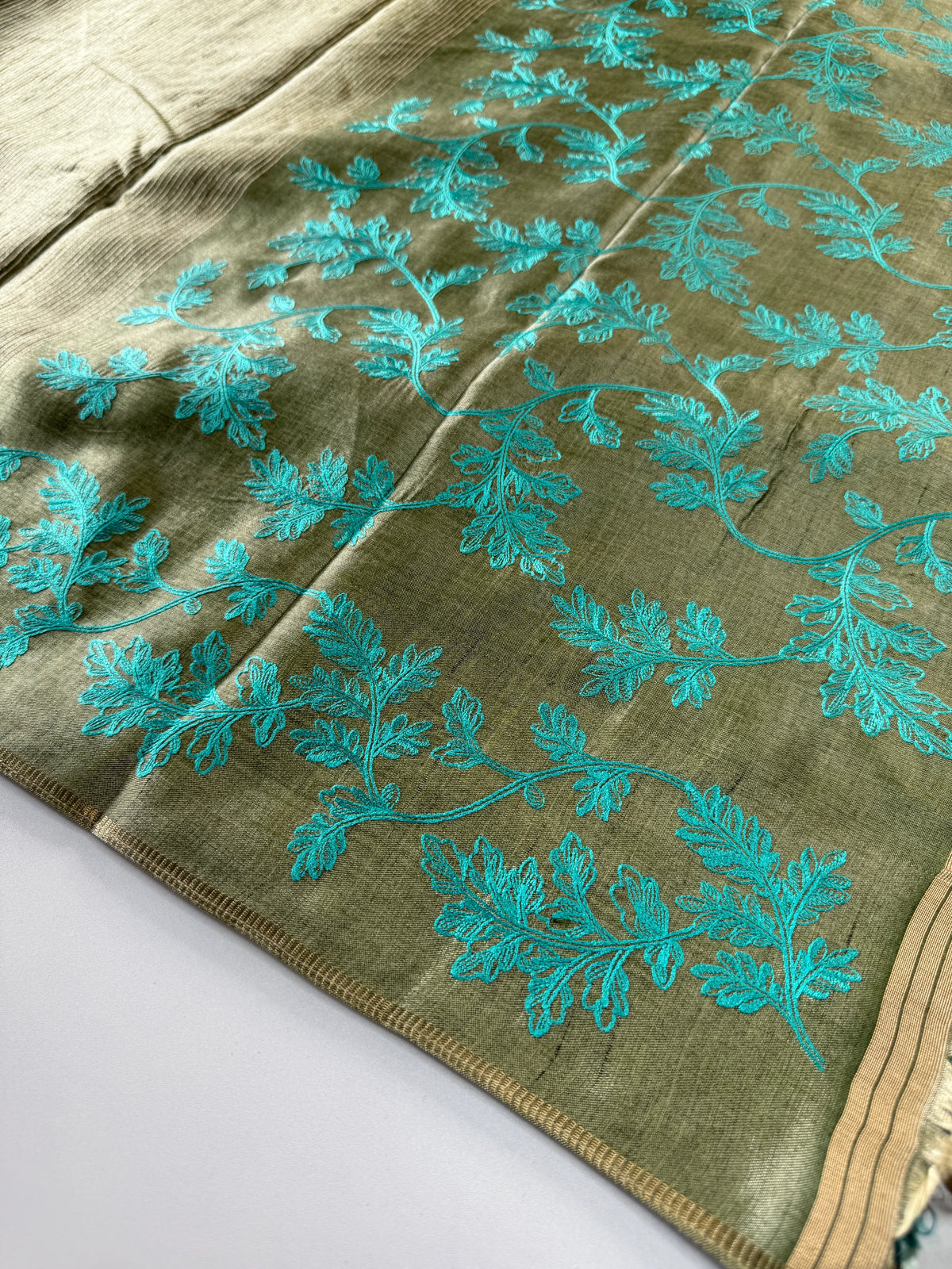 Semi Tussar Saree/ FG690
