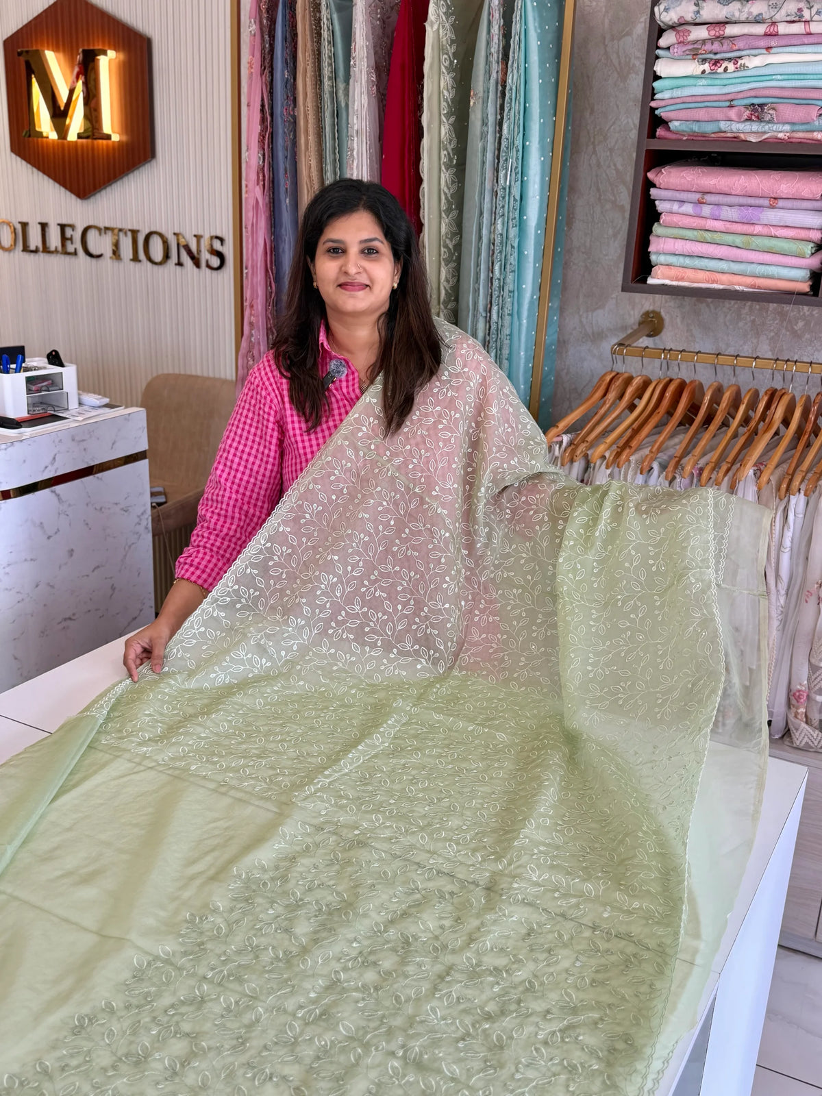 Soft organza Saree/ CW782