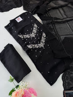 Pure viscous Georgette unstitched salwar set / NC282