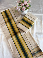 Micro check set Mundu / D207