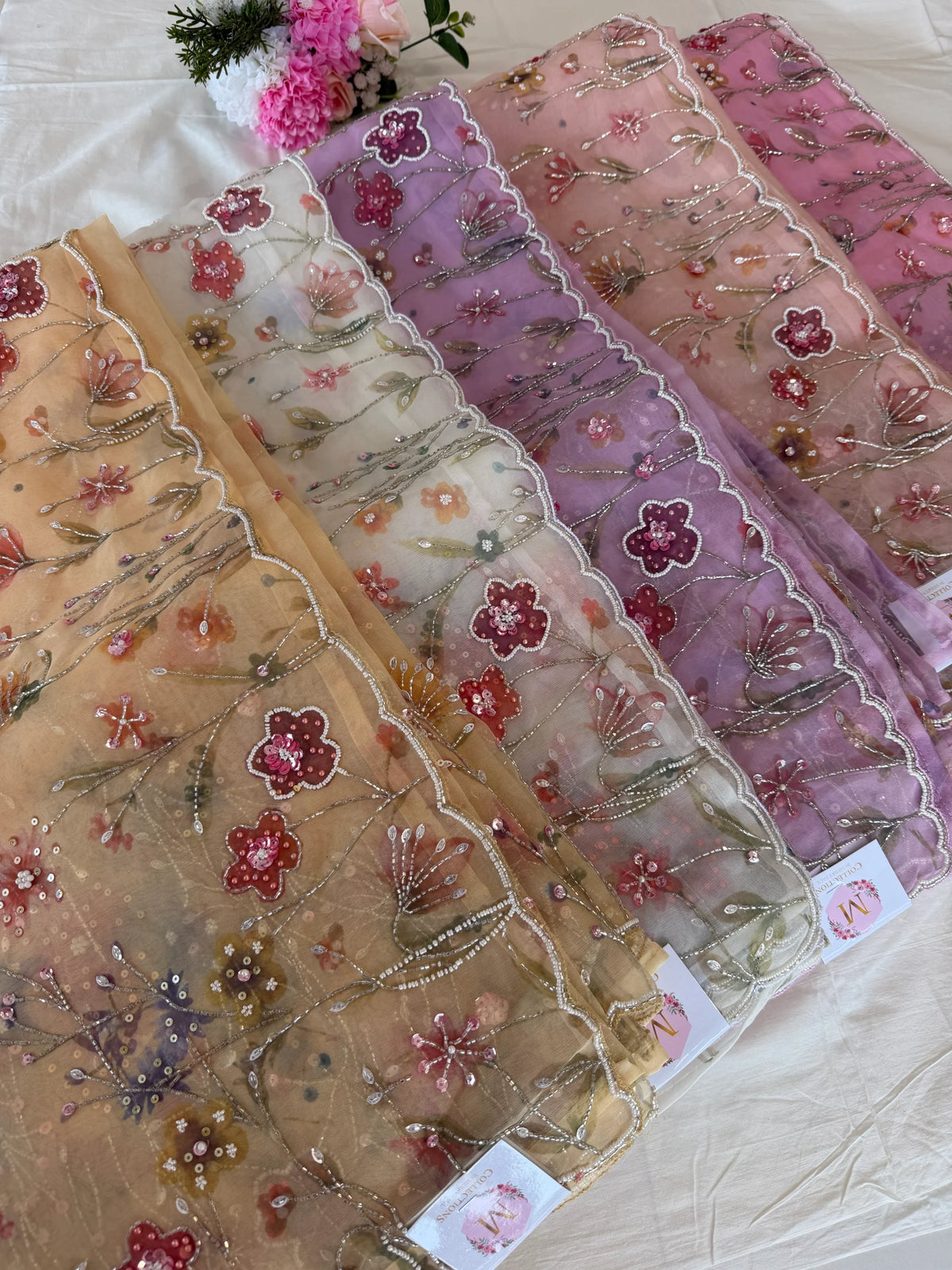 Organza Saree/ AM111