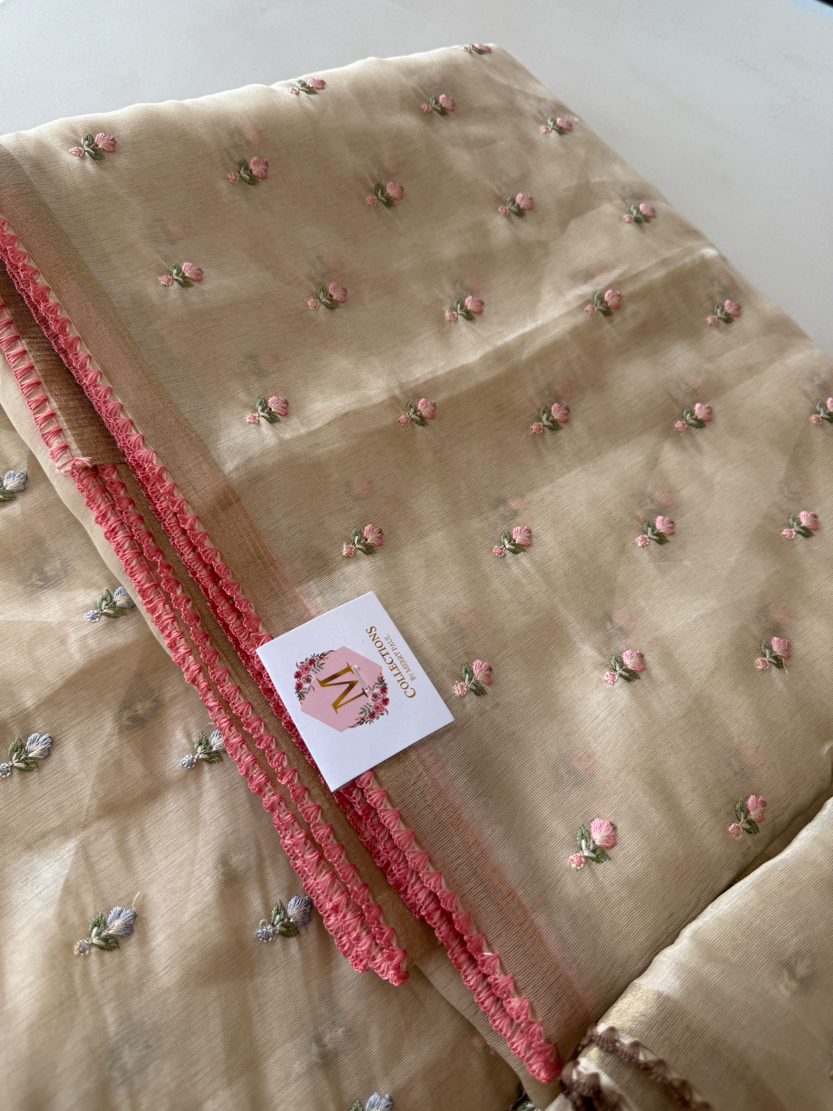 Chanderi Organza blend / SR133