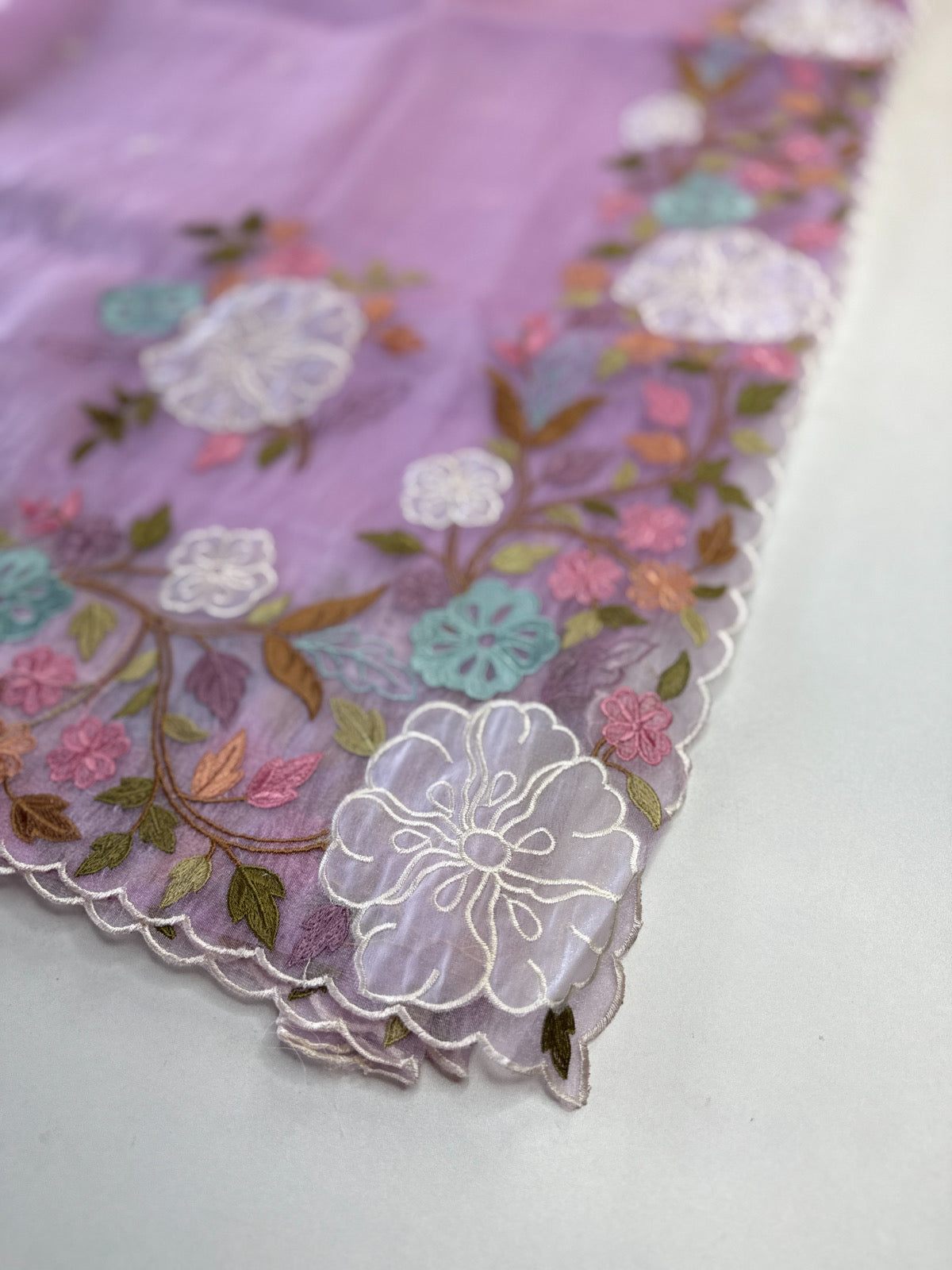 Korean Organza Saree/ MSA122