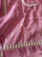 Crushed Crape Saree/ HW507