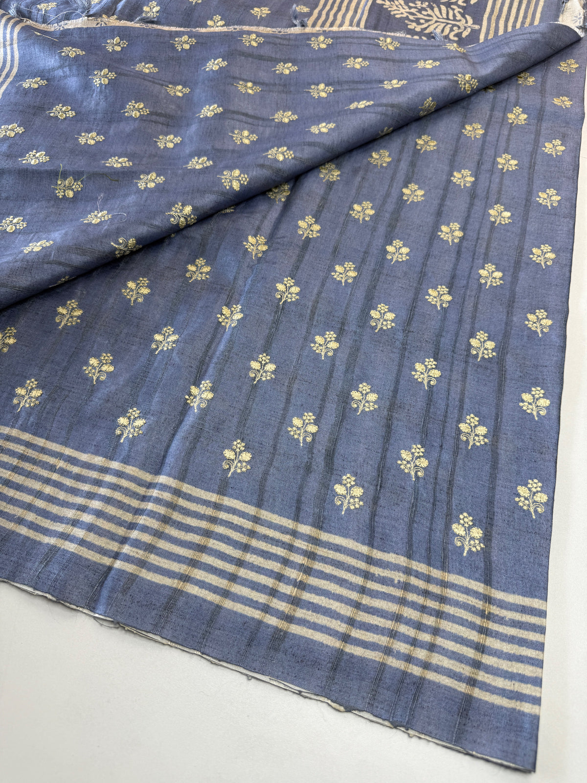 Soft Semi Tussar Saree/ D526
