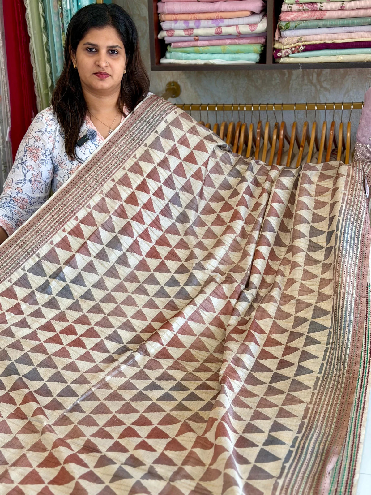 Soft semi Tussar saree/ 1121