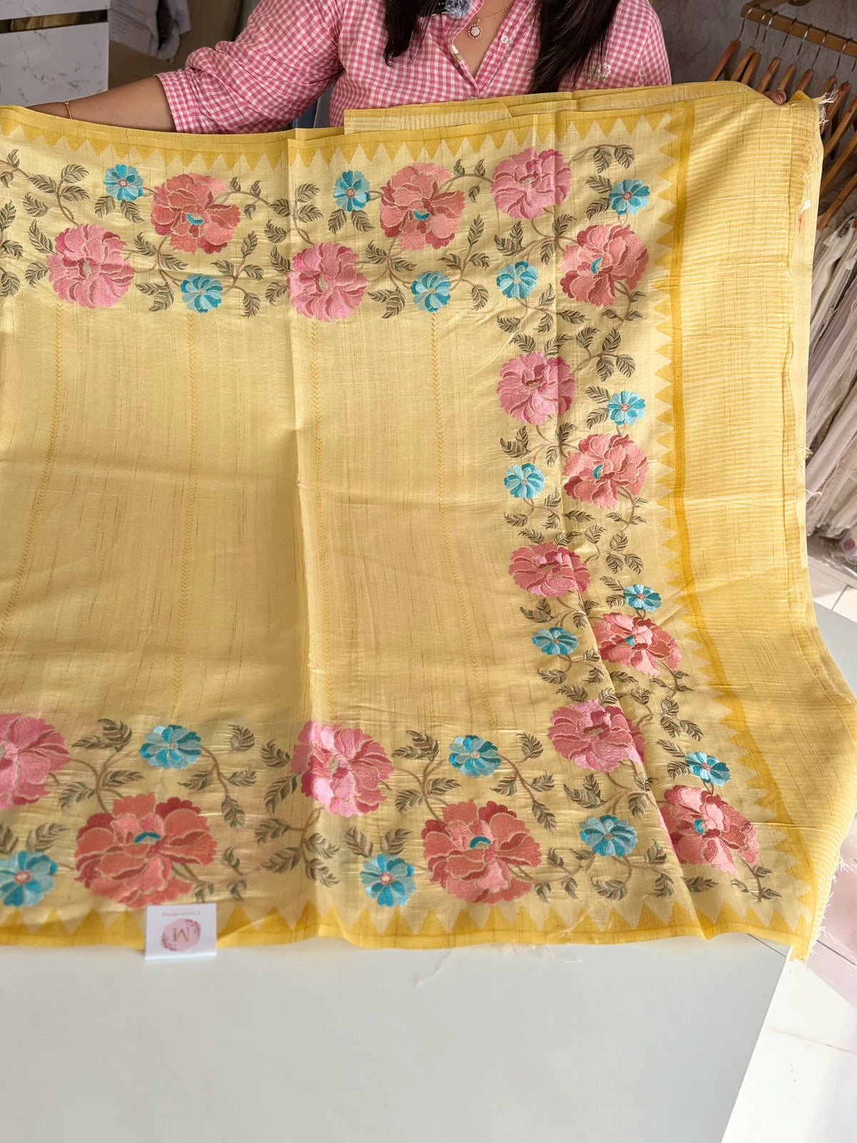 Semi Tussar saree/ ND46