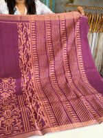 Semi Tussar Saree/ KE11