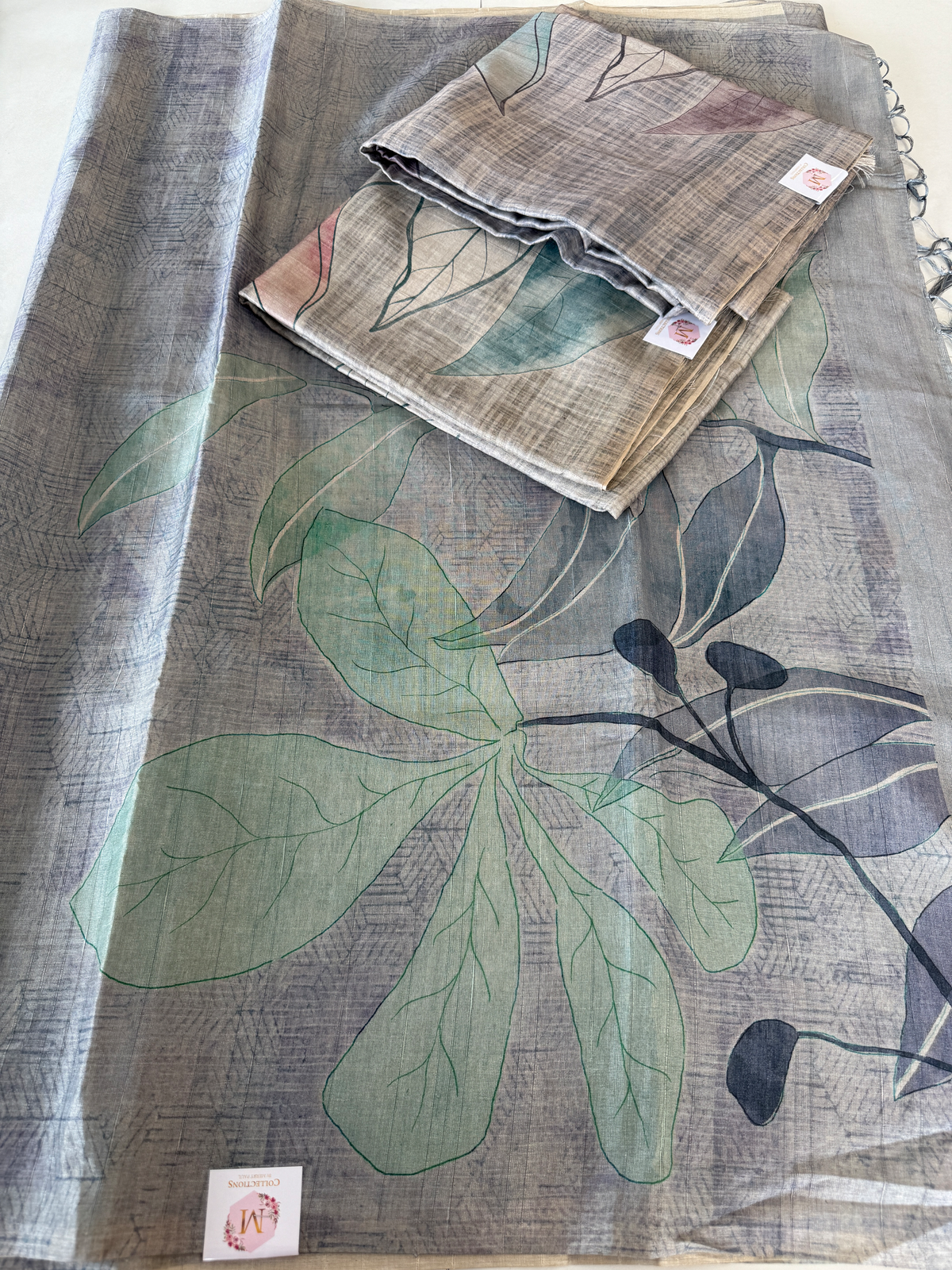 Soft semi silk blended/ 4734