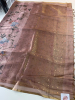Tissue Chanderi blended saree/ GDF11