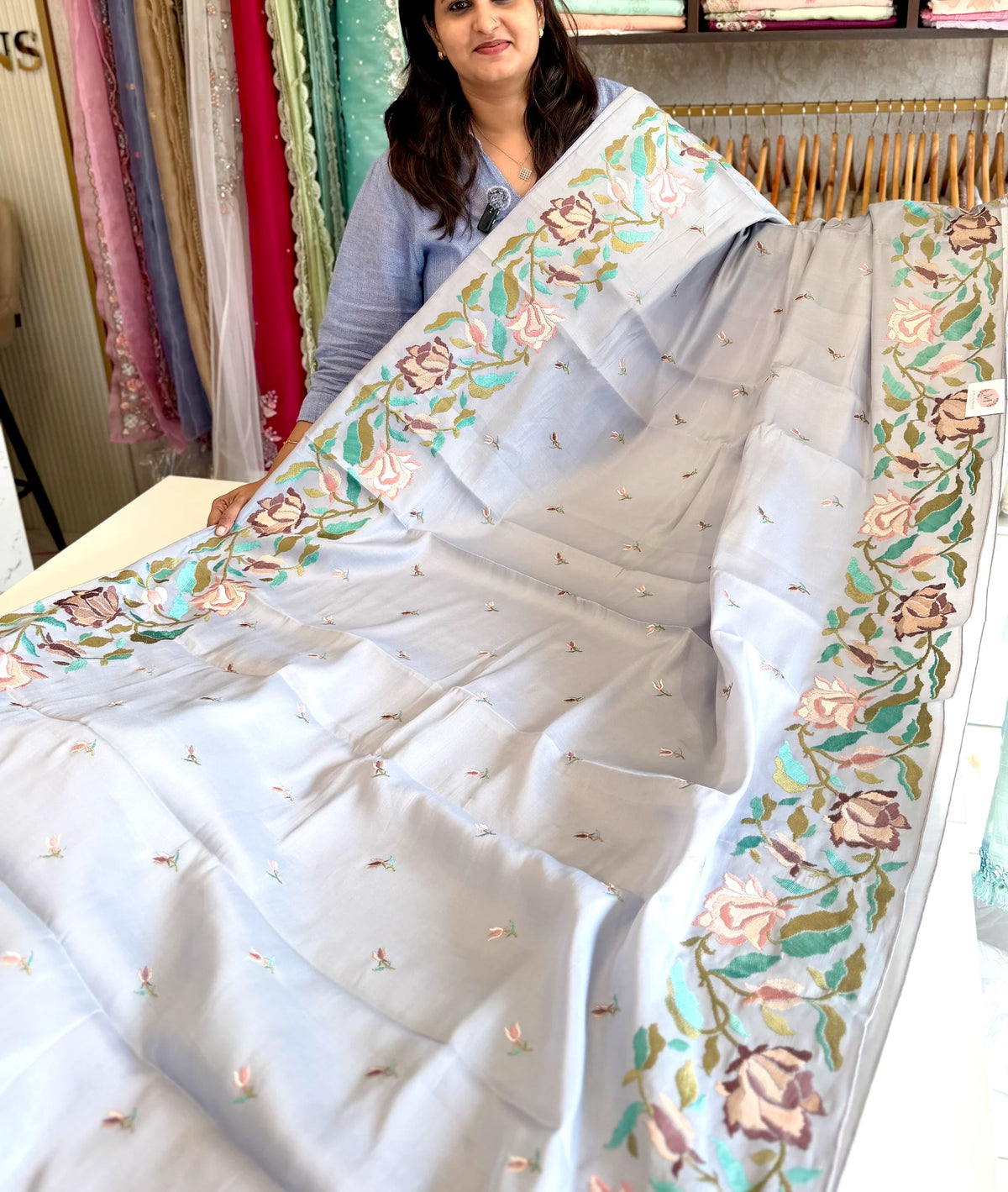 Dola silk saree/ 132EFS
