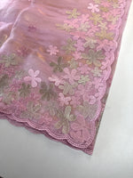Foil textured crushed Organza/W767