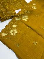 Soft Chanderi unstitched salwar set / 169B