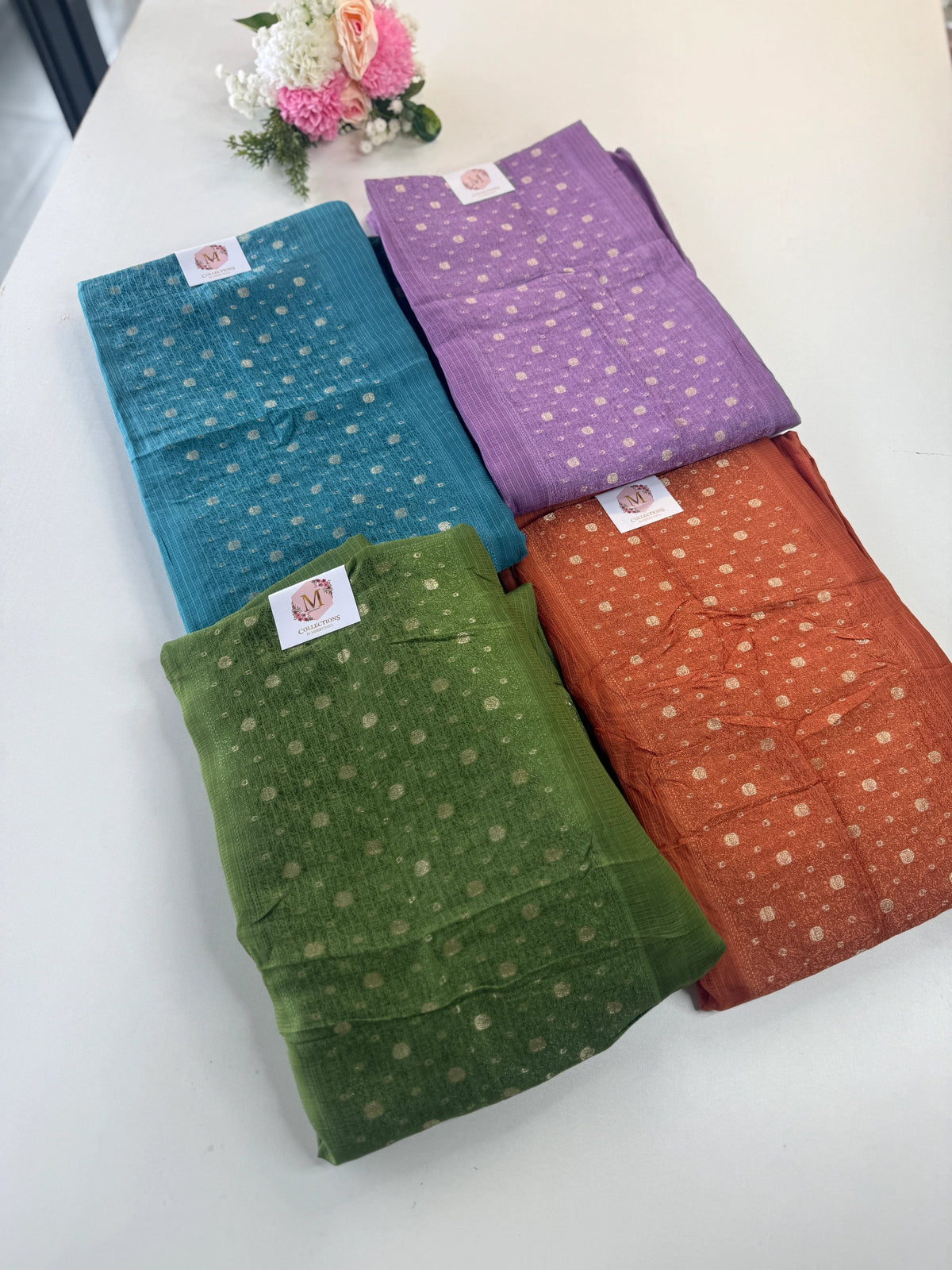 PureSilky kotta unstitched salwar set / NC248