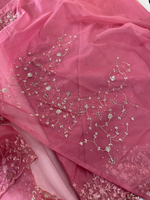 Soft Organza party wear saree/ HM115