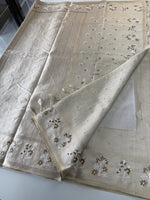 Soft semi Tussar saree / GD371