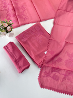 Soft Chanderi unstitched salwar set / NC57