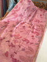 Blended cotton saree/ HLS7